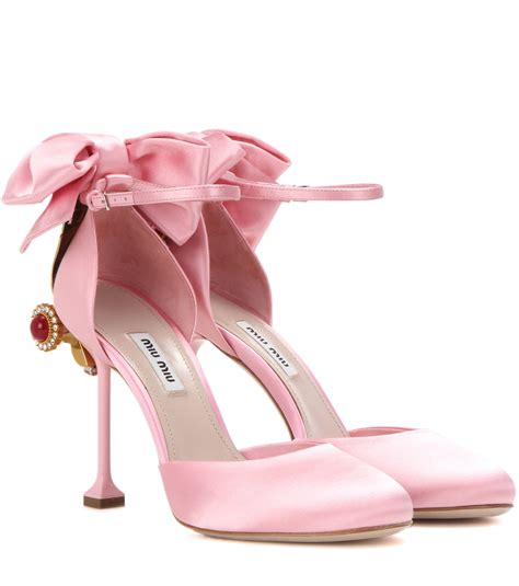 pink miu miu shoes|miu miu shoes on sale.